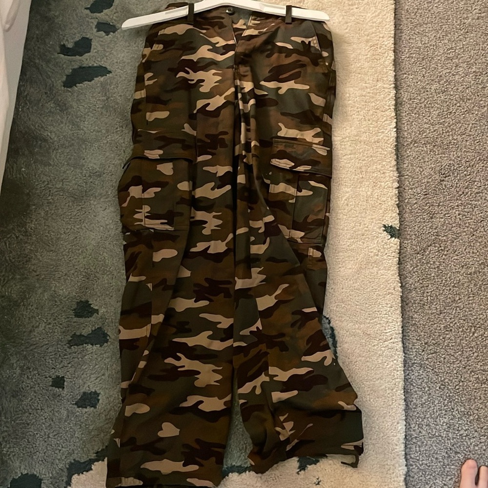 Camo Cargos